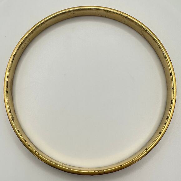 Swarovski Swan gold plated clear rhinestones crystals bangle bracelet - Picture 7 of 9